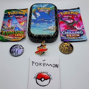 Pokemon Booster Pack and Tin Gift Set